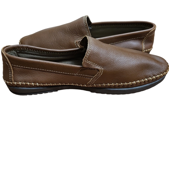 NWOB Freeway Logan 3 handcrafted leather size 8.5 flats shoes - Picture 2 of 10